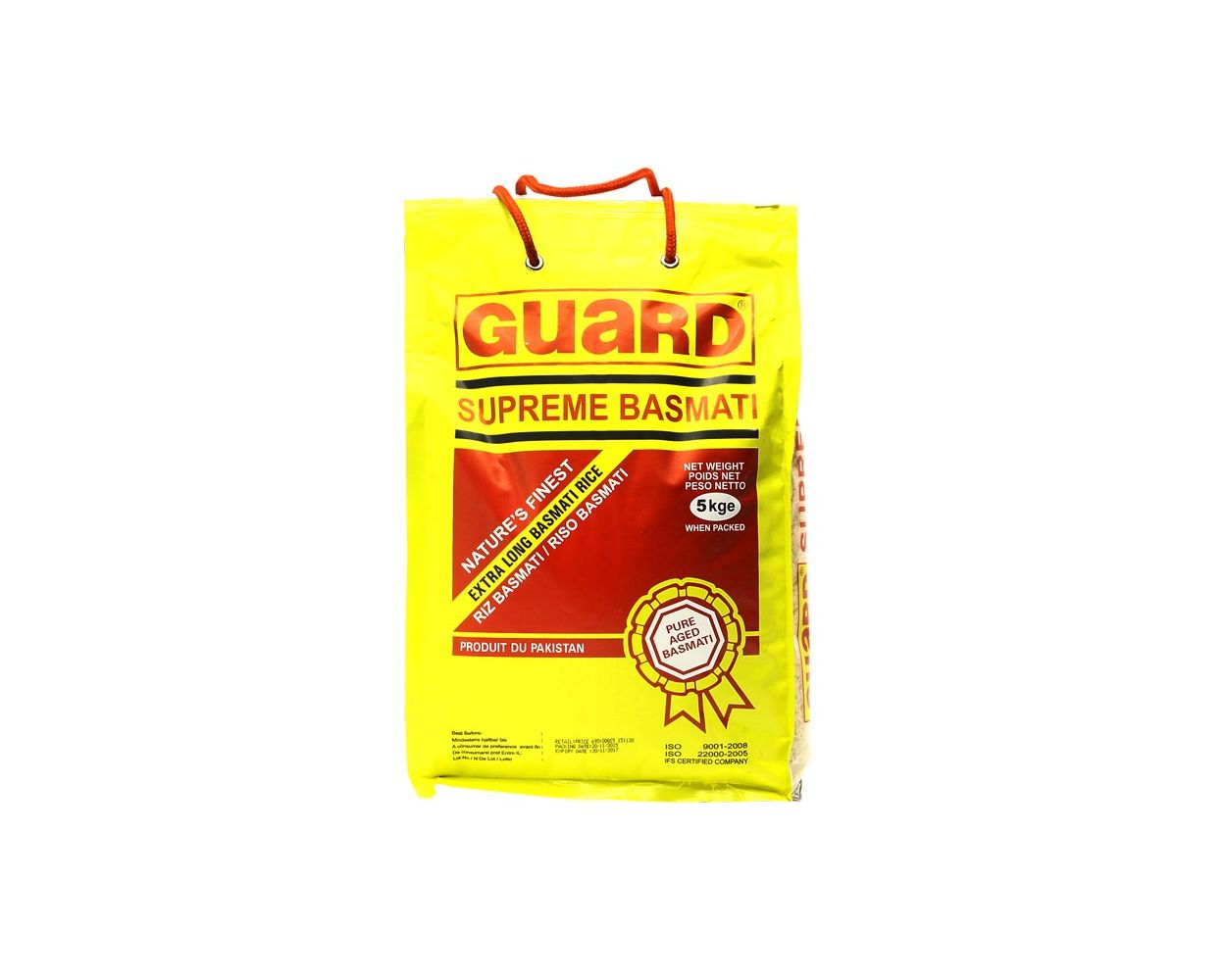 Guard Rice Supreme Basmati 5kg